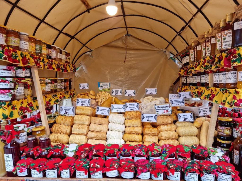 Vendeur d'oscypek à Zakopane