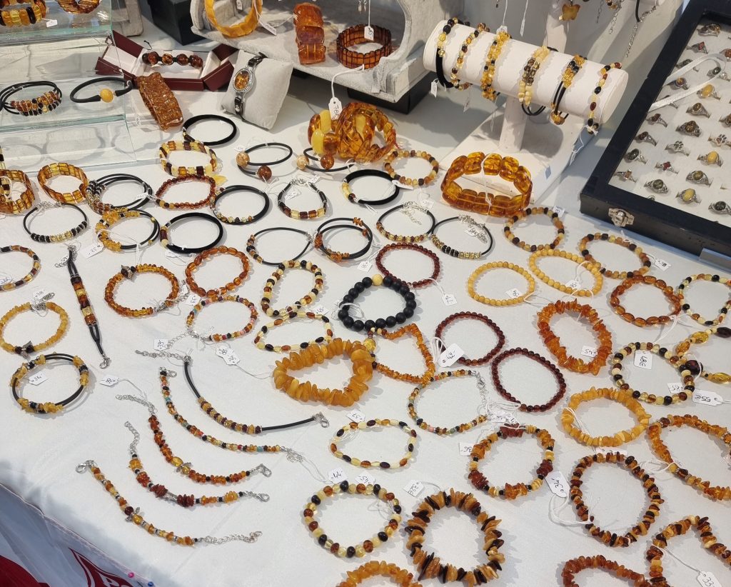 Bijoux en ambre polonais