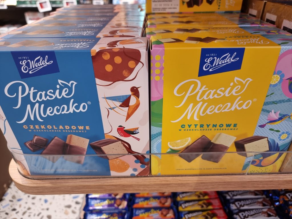 Marque de chocolat Wedel