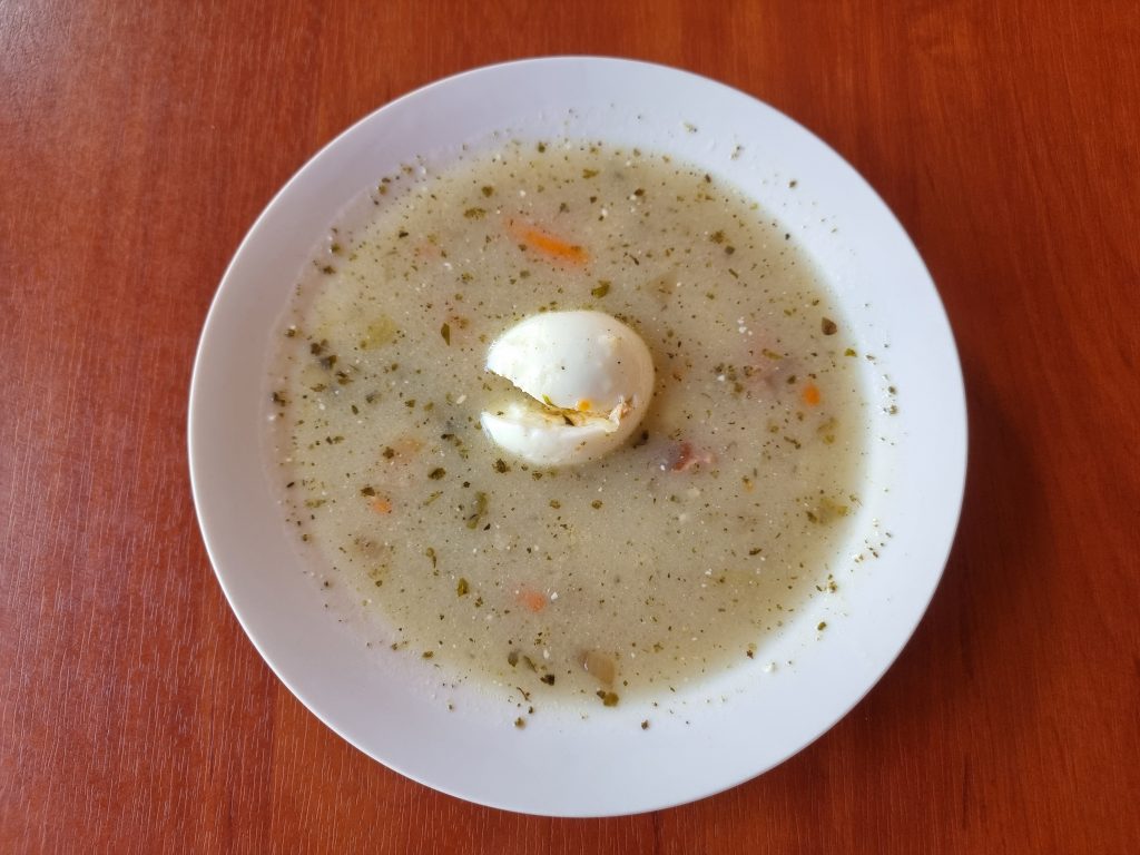 Soupe polonaise Żurek